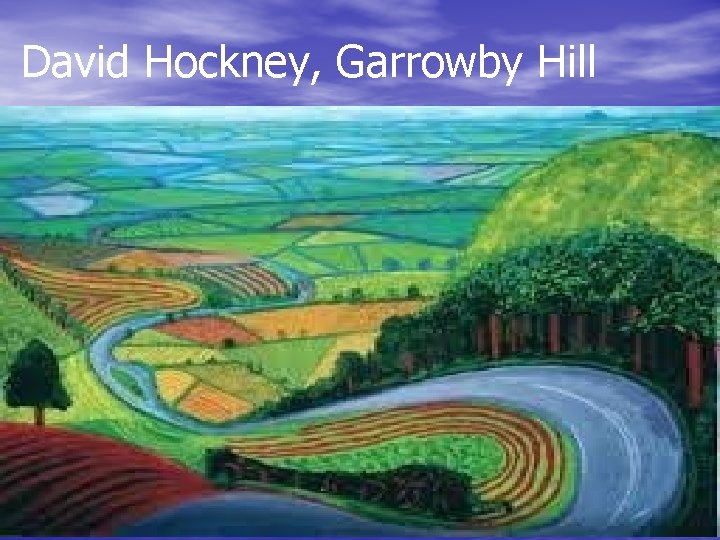 David Hockney, Garrowby Hill 15 