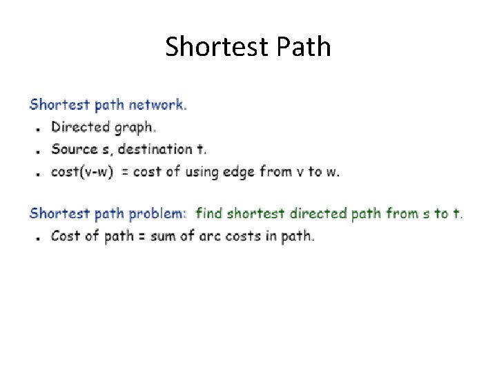 Shortest Path 