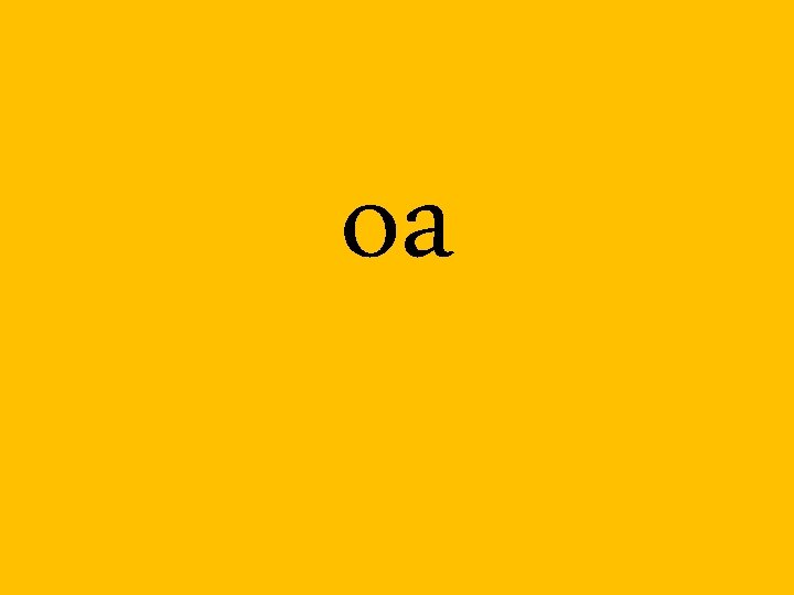 oa 