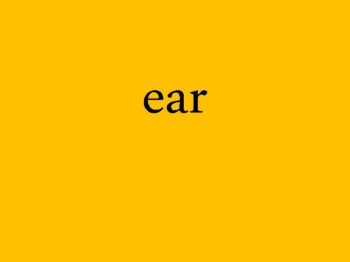 ear 