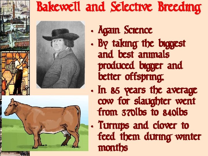 Bakewell and Selective Breeding • Again Science • By taking the biggest and best