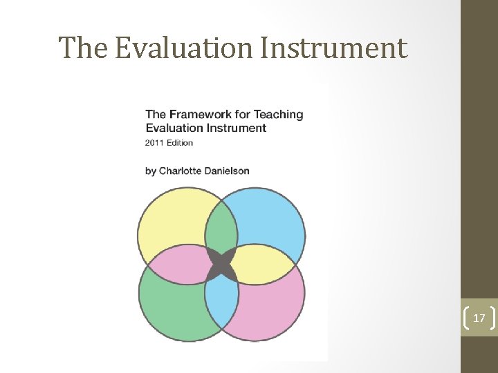 The Evaluation Instrument 17 The Evaluation Instrument 17
