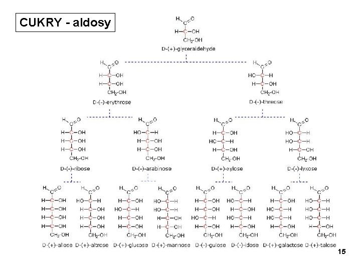 CUKRY - aldosy 15 