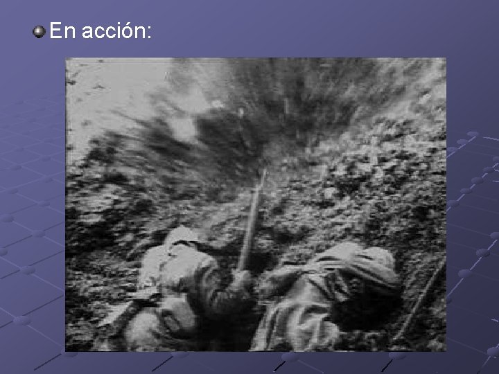 En acción: 