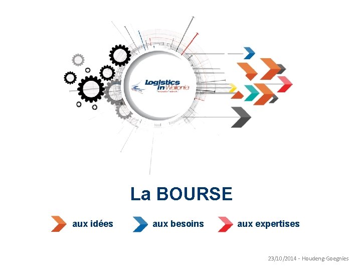 La BOURSE aux idées aux besoins aux expertises 23/10/2014 - Houdeng-Goegnies 