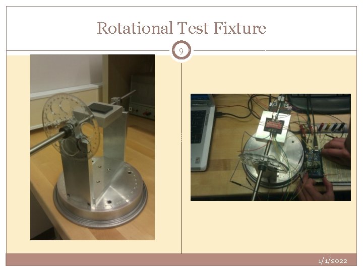 Rotational Test Fixture 9 1/1/2022 