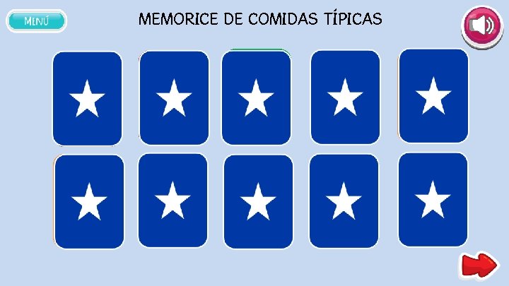 MEMORICE DE COMIDAS TÍPICAS 