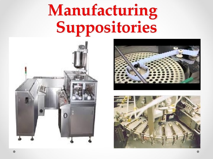 Manufacturing Suppositories 