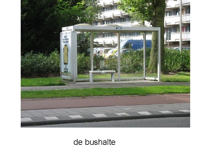 de bushalte 