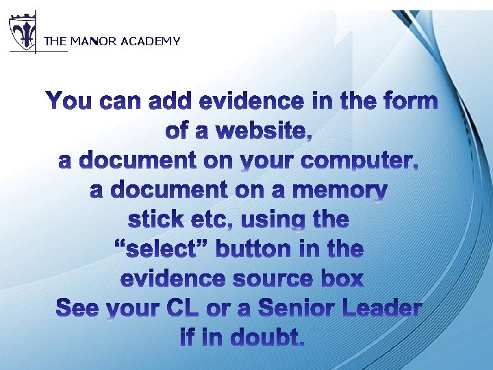 THE MANOR ACADEMY Powerpoint Templates 