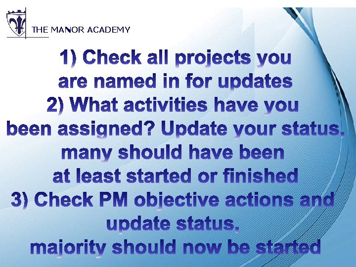 THE MANOR ACADEMY Powerpoint Templates 