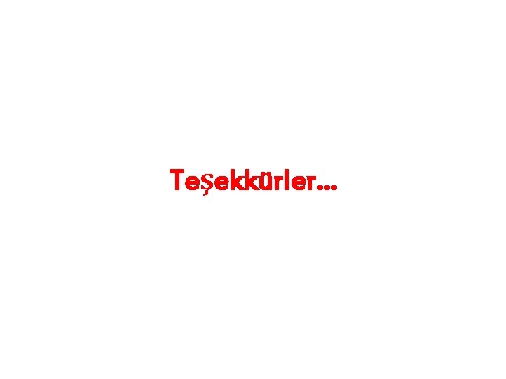 Teşekkürler… 