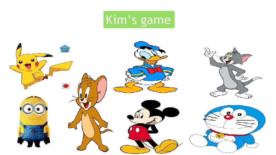 Kim’s game 