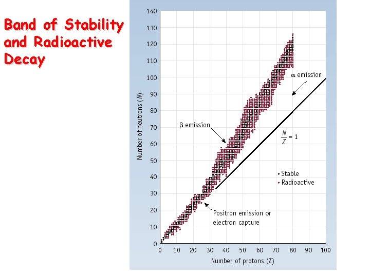 Band of Stability and Radioactive Decay 