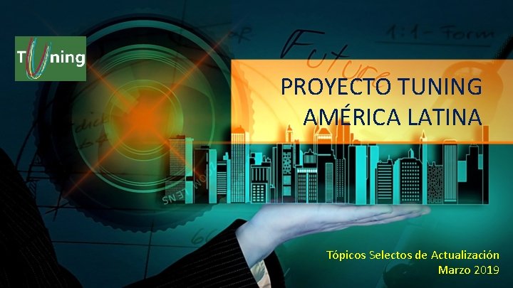PROYECTO TUNING AMÉRICA LATINA Tópicos Selectos de Actualización Marzo 2019 