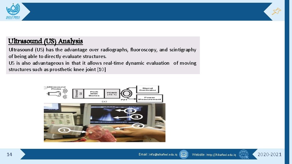 Ultrasound (US) Analysis Ultrasound (US) has the advantage over radiographs, fluoroscopy, and scintigraphy of Ultrasound (US) Analysis Ultrasound (US) has the advantage over radiographs, fluoroscopy, and scintigraphy of