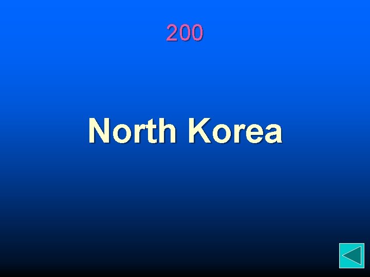 200 North Korea 