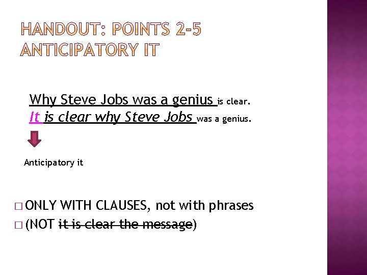Why Steve Jobs was a genius is clear. It is clear why Steve Jobs
