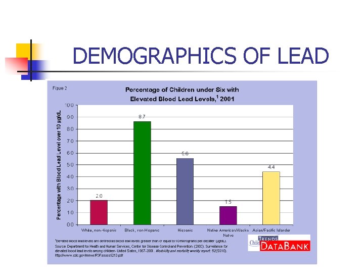 DEMOGRAPHICS OF LEAD 