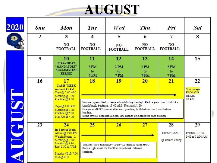 AUGUST 