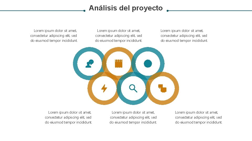 Análisis del proyecto Lorem ipsum dolor sit amet, consectetur adipiscing elit, sed do eiusmod