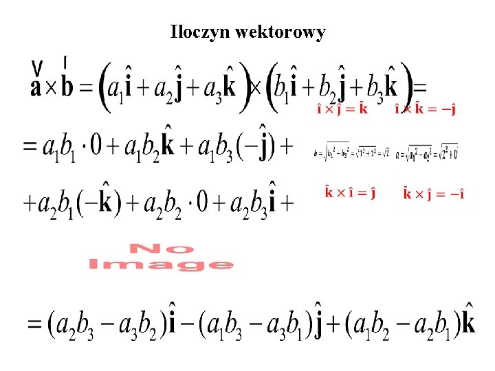 Iloczyn wektorowy 