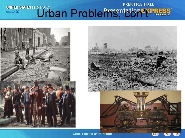 Section Chapter 225 Section 1 Urban Problems, con’t The Cold Cities War. Expand Begins