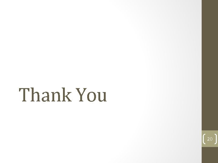 Thank You 20 