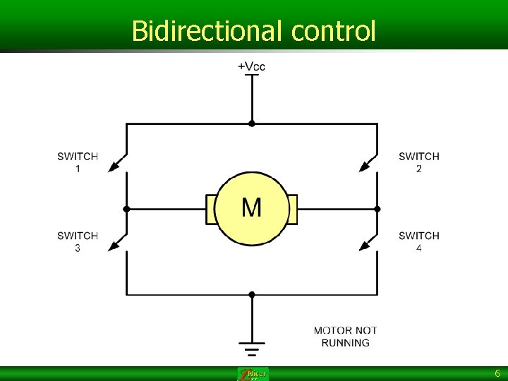 Bidirectional control 6 