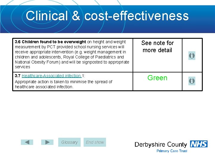 Clinical & cost-effectiveness 3. 6 Children found to be overweight on height and weight