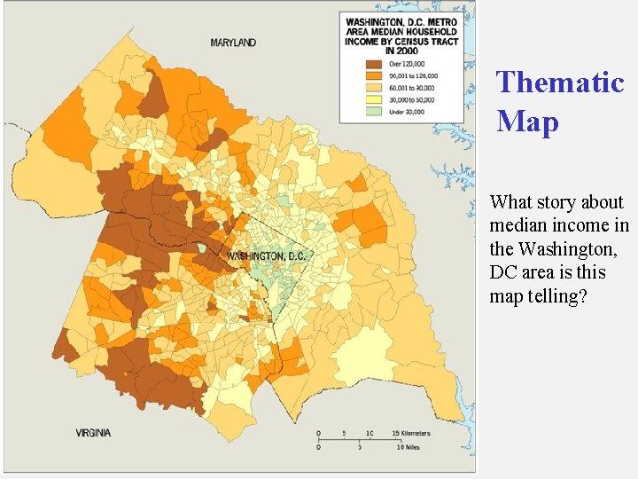 Thematic Map What story about median income in the Washington, DC area is this