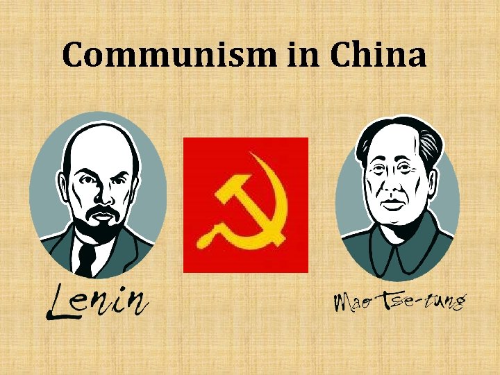 Communism in China 