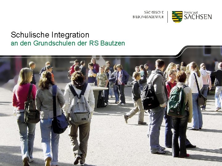 Schulische Integration an den Grundschulen der RS Bautzen 