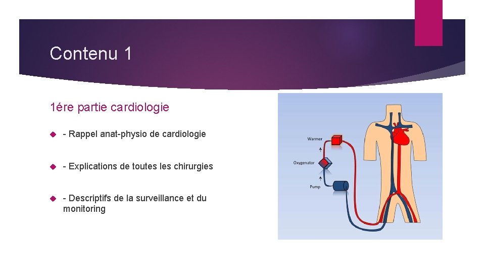Contenu 1 1ére partie cardiologie - Rappel anat-physio de cardiologie - Explications de toutes