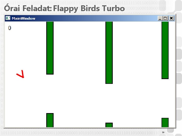 Órai Feladat: Flappy Birds Turbo 23 
