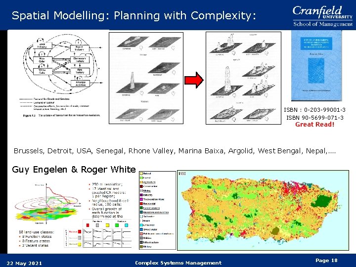 Spatial Modelling: Planning with Complexity: ISBN : 0 -203 -99001 -3 ISBN 90 -5699 Spatial Modelling: Planning with Complexity: ISBN : 0 -203 -99001 -3 ISBN 90 -5699