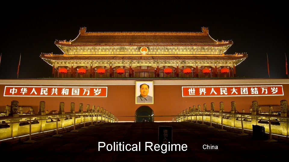 Political Regime China 