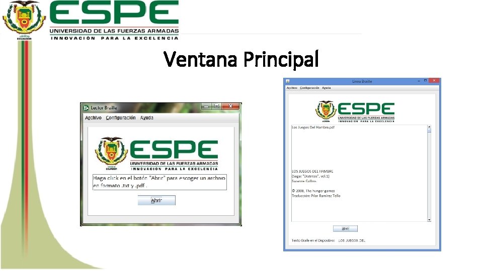 Ventana Principal 