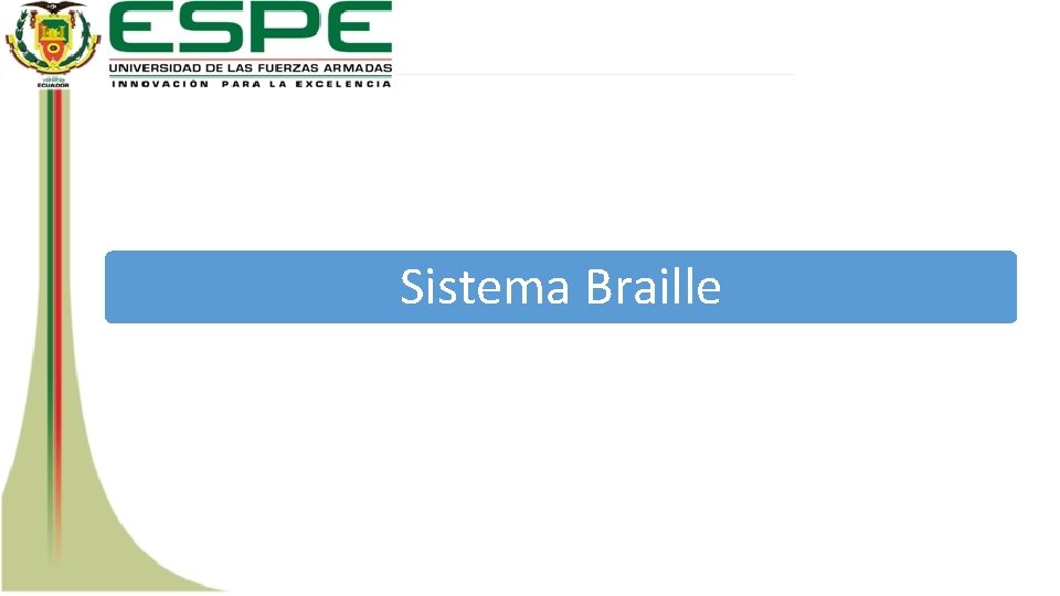 Sistema Braille 