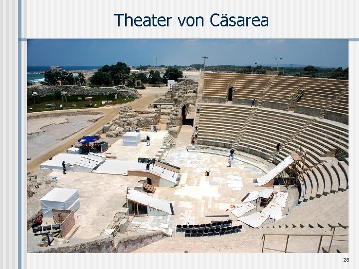 Theater von Cäsarea 28 