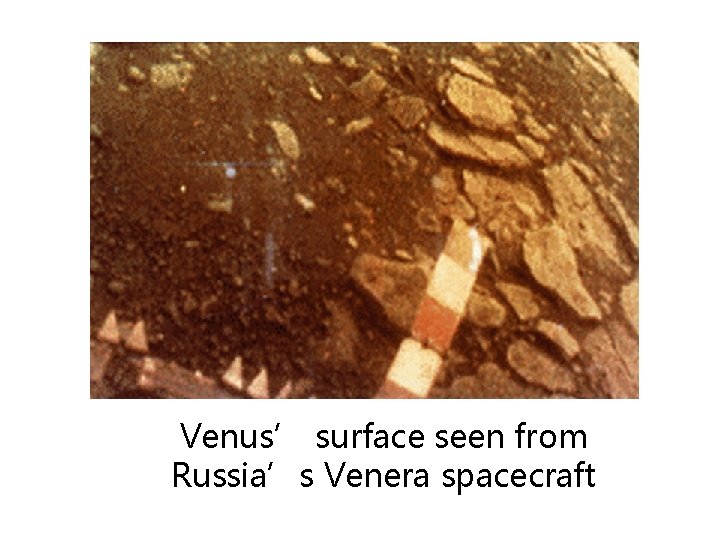 Venus’ surface seen from Russia’s Venera spacecraft 