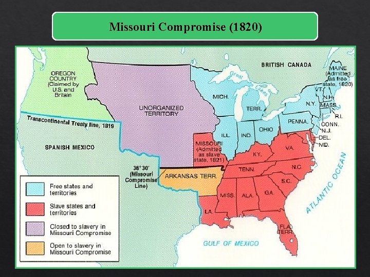 Missouri Compromise (1820) 
