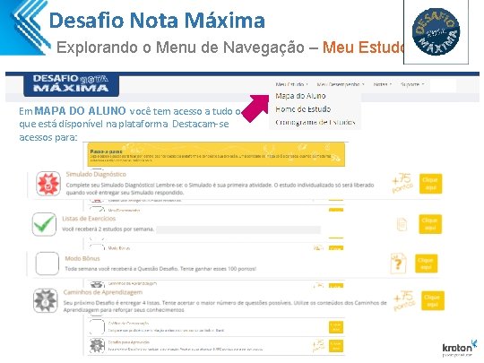 Desafio Nota Máxima Explorando o Menu de Navegação – Meu Estudo Em MAPA DO Desafio Nota Máxima Explorando o Menu de Navegação – Meu Estudo Em MAPA DO