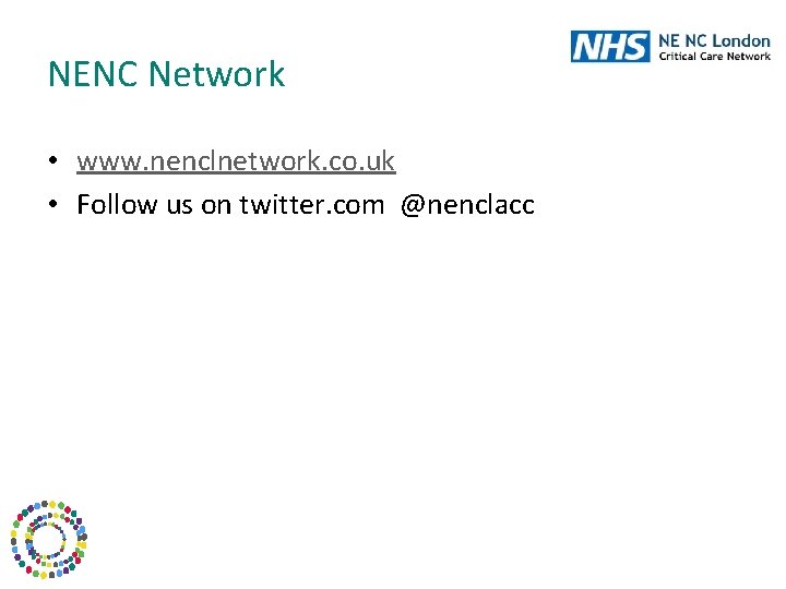 NENC Network • www. nenclnetwork. co. uk • Follow us on twitter. com @nenclacc