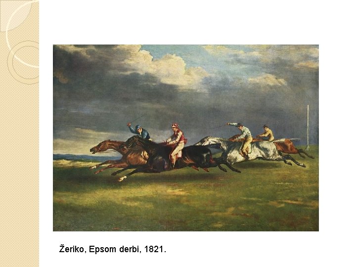 Žeriko, Epsom derbi, 1821. 