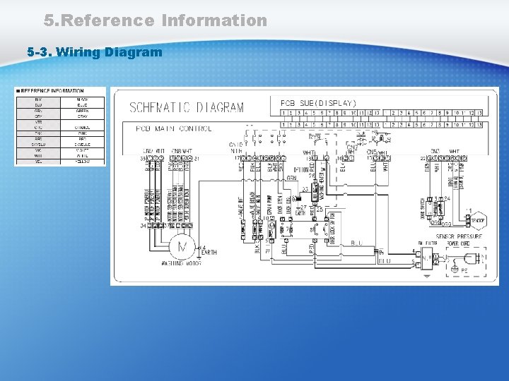 5. Reference Information 5 -3. Wiring Diagram 