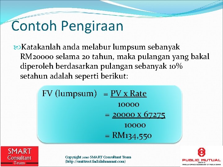 Kaedah Pengiraan Pulangan Pelaburan Secara Mudah Menggunakan Pocket