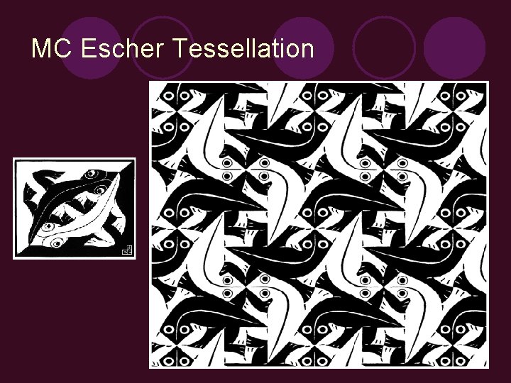 MC Escher Tessellation 