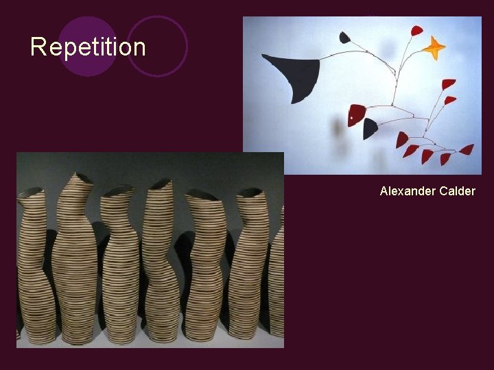 Repetition Alexander Calder 