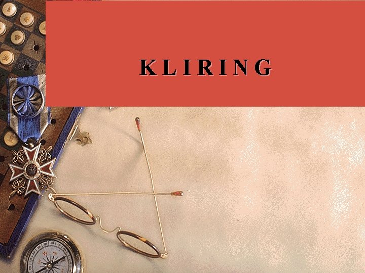 KLIRING 